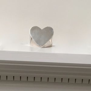 Dansk Heart Silver Plated Figurine Paperweight
